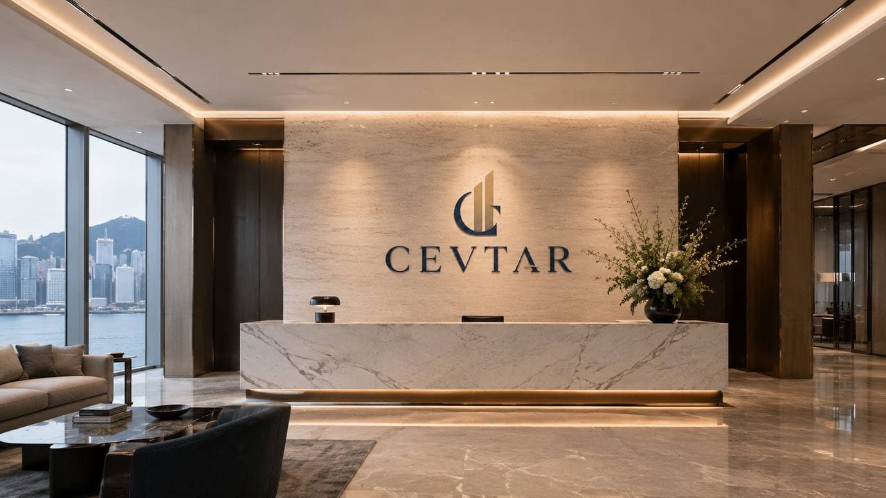 CEVTAR 香港オフィスの内観